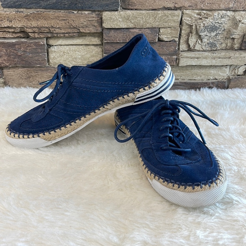 Coach Parson Suede Leather Sneakers